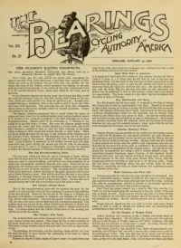 The Bearings, Vol 12, No 27 cover
