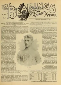 The Bearings, Vol 12, No 7 cover
