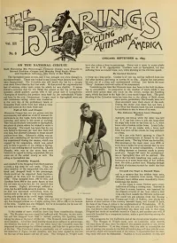 The Bearings, Vol 12, No 8 cover