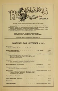 The Bearings, Vol 16, No 14 cover