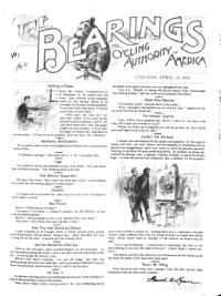 The Bearings, Vol 5, No 12 cover