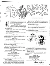 The Bearings, Vol 5, No 18 cover