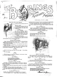 The Bearings, Vol 5, No 22 cover