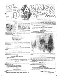 The Bearings, Vol 5, No 9 cover