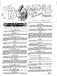 The Bearings, Vol 6, No 14 cover