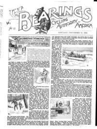 The Bearings, Vol 6, No 20 cover