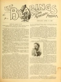 The Bearings, Vol 7, No 11 cover