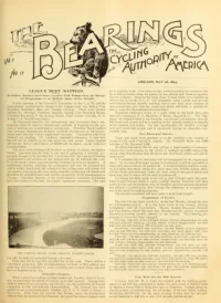 The Bearings, Vol 7, No 17 cover