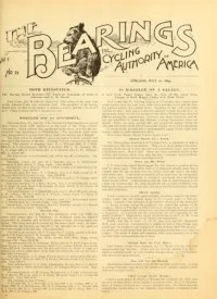 The Bearings, Vol 7, No 25 cover