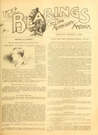 The Bearings, Vol 7, No 5 cover