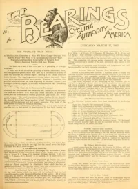 The Bearings, Vol 7, No 7 cover