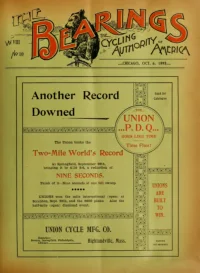 The Bearings, Vol 8, No 10 cover