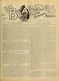 The Bearings, Vol 8, No 12 cover
