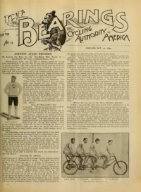 The Bearings, Vol 8, No 13 cover