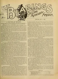 The Bearings, Vol 8, No 14 cover