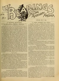 The Bearings, Vol 8, No 19 cover