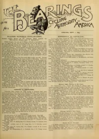 The Bearings, Vol 8, No 5 cover
