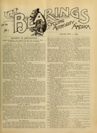 The Bearings, Vol 8, No 7 cover