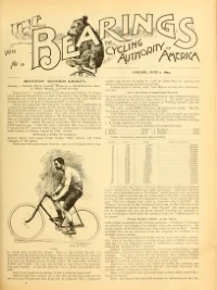 The Bearings, Vol 9, No 18 cover
