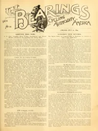 The Bearings, Vol 9, No 25 cover
