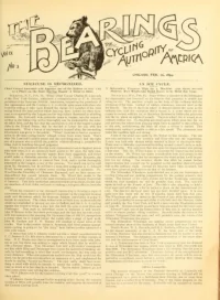 The Bearings, Vol 9, No 3 cover