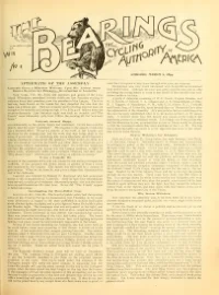 The Bearings, Vol 9, No 5 cover