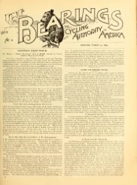 The Bearings, Vol 9, No 8 cover
