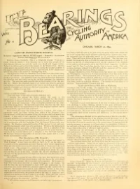 The Bearings, Vol 9, No 9 cover
