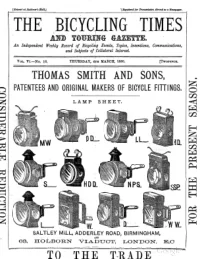 The Bicycling Times Touring Gazette, Vol 6, No 16 cover