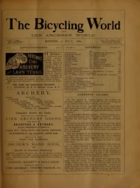 The Bicycling World, Vol 1, No 18 cover