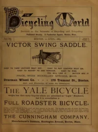 The Bicycling World, Vol 10, No 23 cover