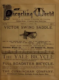 The Bicycling World, Vol 10, No 24 cover