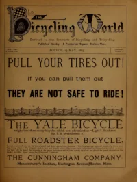 The Bicycling World, Vol 11, No 2 cover