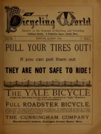 The Bicycling World, Vol 11, No 4 cover