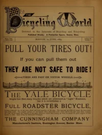 The Bicycling World, Vol 11, No 7 cover