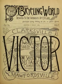 The Bicycling World, Vol 15, No 10 cover