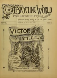 The Bicycling World, Vol 15, No 26 cover