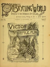 The Bicycling World, Vol 16, No 4 cover