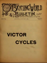The Bicycling World, Vol 18, No 10 cover