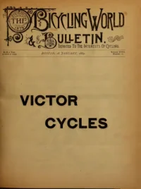 The Bicycling World, Vol 18, No 12 cover