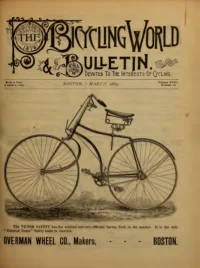The Bicycling World, Vol 18, No 18 cover