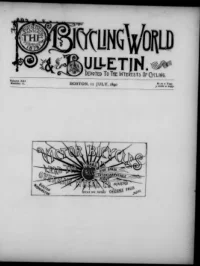 The Bicycling World, Vol 21, No 11 cover