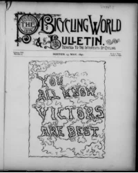 The Bicycling World, Vol 21, No 4 cover