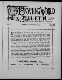 The Bicycling World, Vol 22, No 9 cover