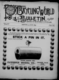 The Bicycling World, Vol 23, No 10 cover