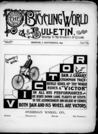 The Bicycling World, Vol 24, No 2 cover
