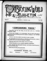The Bicycling World, Vol 24, No 21 cover