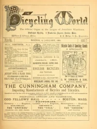 The Bicycling World, Vol 4, No 12 cover