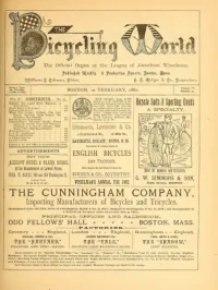 The Bicycling World, Vol 4, No 14 cover