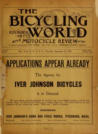 The Bicycling World, Vol 41, No 24 cover